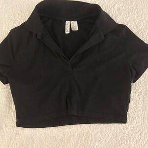 Divided Classic Black Tee